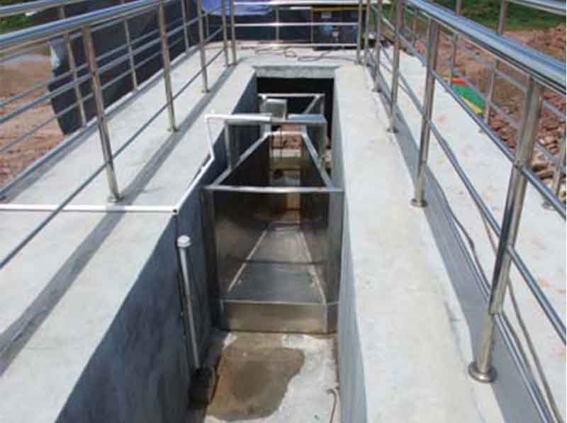 超声波液位计蓄水池测量液位